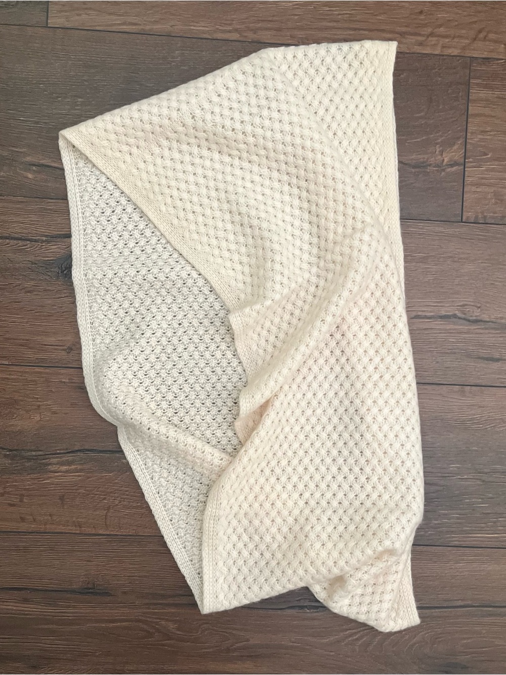 Isaac Mizrahi Live Cashmere Basketweave Infinity Scarf